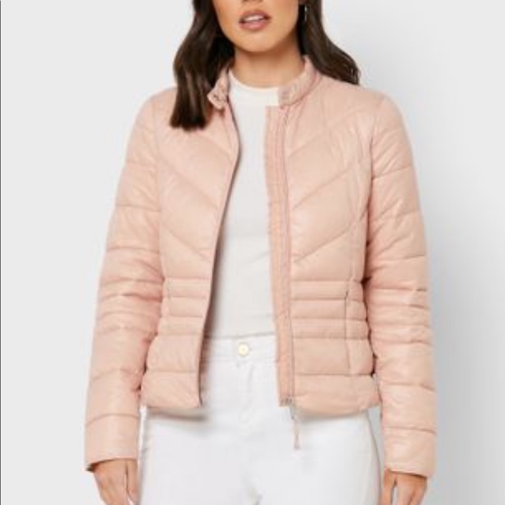 Puffer jacket blush